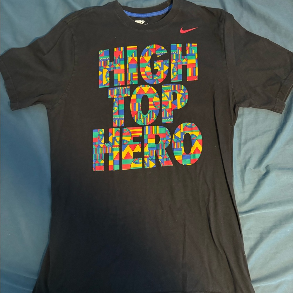 Vintage Nike “High Top Hero” Graphic T-Shirt – Size L